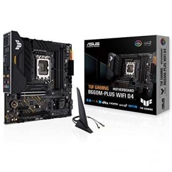 PLACA BASE ASUS INTEL TUF B660M-PLUS SOCKET 1700 MATX GRAFICA DDR4