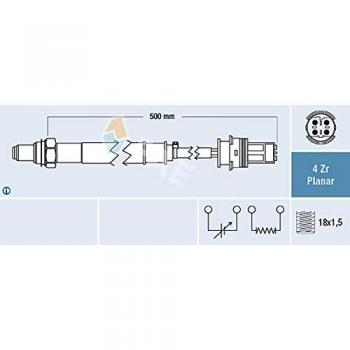 FAE 77443 Lambda Sensor – Monitoramento de Gases de Escape