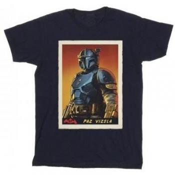 Camisa Oficial Mandalorian: Star Wars Mens The Mandalorian Paz Vizla Card