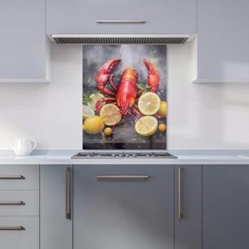 Warren Reed Lobster Lemon Tile 600x750