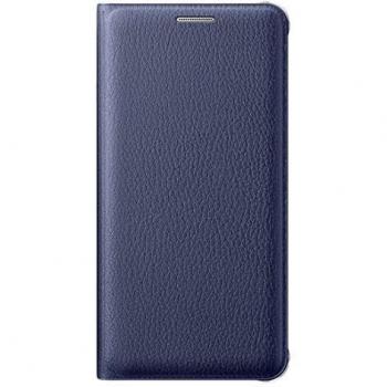 Original Samsung Galaxy A3 (2016) Leather Wallet Cover in Sapphire Blue