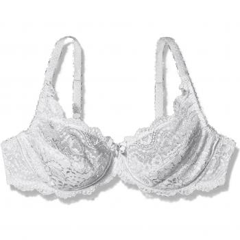 Reggiseno Playtex Bianco Flower Elegance con Ferretto EU 80