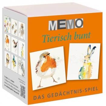 Tierisch buntes Memo-Spiel von Claudia Brandt