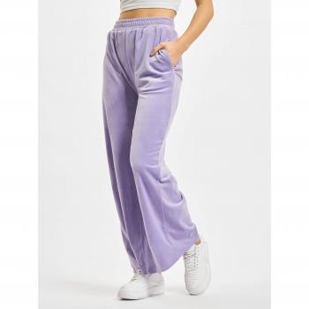 URBAN CLASSICS Stoffhose Damen Velours