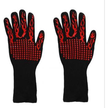 BBQ and Kitchen Heat Resistant Mitts