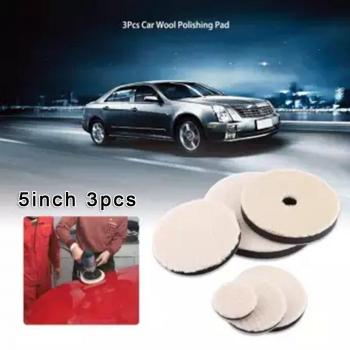 5 Inch Car Polishing Wool and Sponge Pad Set
