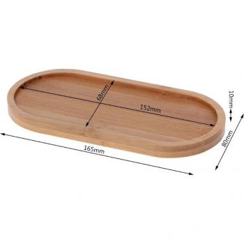 Round Bamboo Plant Stand