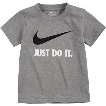 Camiseta Casual Nike Swoosh JDI Gris (6-7 años)