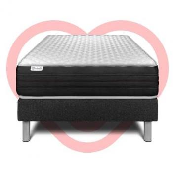 VITALMEMO ONE Sommiers Kit Noire 90×200 cm