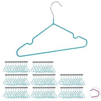 Ensemble Cintres Turquoise 80 pièces – Pour Enfant & Bébé