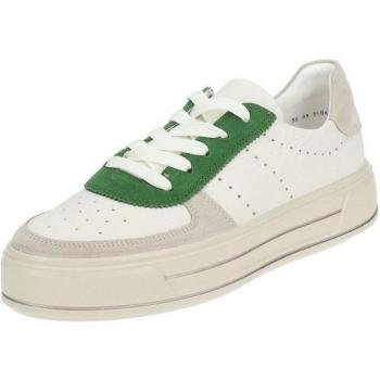 ARA Sneaker Bassa Beige Chiaro + Verde Erba + Bianco