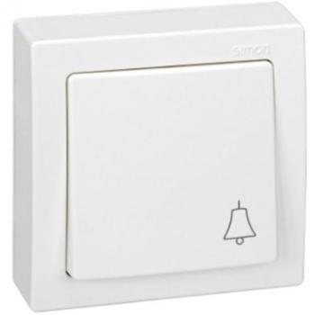 Pulsante Monoblocco Bianco Simon 73 Loft 73150‑50