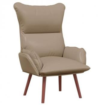 VidaXL Sessel Cappuccino (Einzelstück) – 69 × 74 × 93 cm, Kunstleder