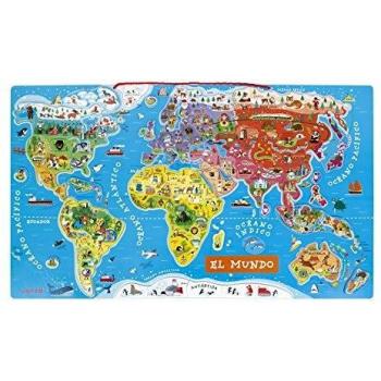 PUZZLE MAPA MUNDI MAGNETICO