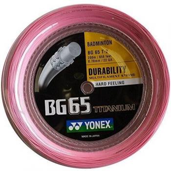 Yonex BG 65 Pink Badminton String