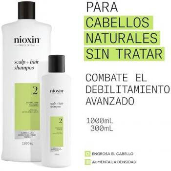 Nioxin Système 2 Shampooing fortifiant 300 ml