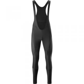 No‑Pad Gonso Essential SoftShell Leggings – Bib, Black XL, Male