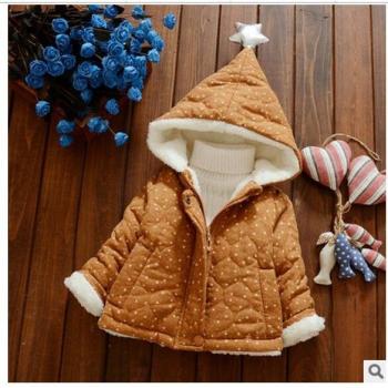 Koreanischer Verbund Plus Baby-Anzug mit Jacke – Warm für 0‑2 Jahre