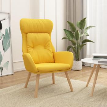 Siège Lounge VidaXL Couleur Moutarde