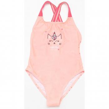 Short de Bain Corail Fille Taille 4 Ankor