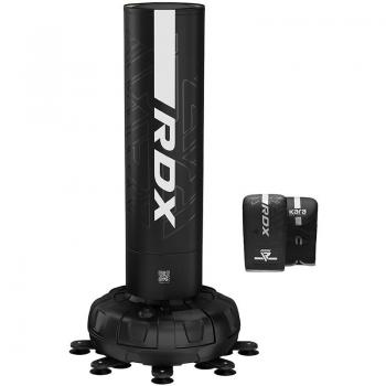 RDX F6 6ft Free Standing Punch Bag With Mitts Set White