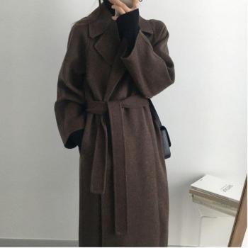 Tweed Largo Cuello Vuelto