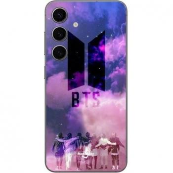 Samsung Galaxy S24 Hülle mit BTS Logo und Design