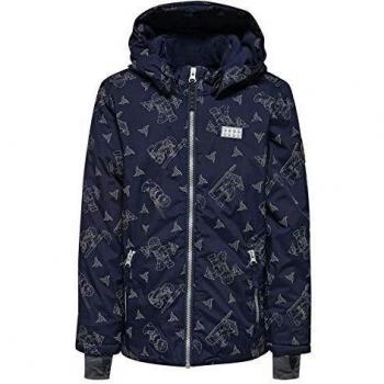 Lego Wear Ninjago Jakob 707 Kinderjacke, Blau, Größe 104