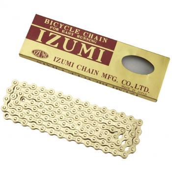 Izumi Standard Track Chain 1/8 x 1/2 (116 Links), Gold