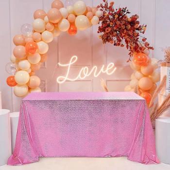 Nappe d’Anniversaire – Rose Paillette Laser