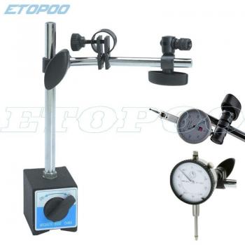 Dial Indicator Magnetic Base Holder with Adjustable Arms