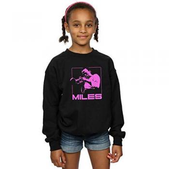 Felpa Rosa per Ragazze Miles Davis