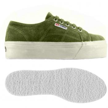 Superga 2790-SUEW deportivas mujer cuello clásico Green Tea 40 EU