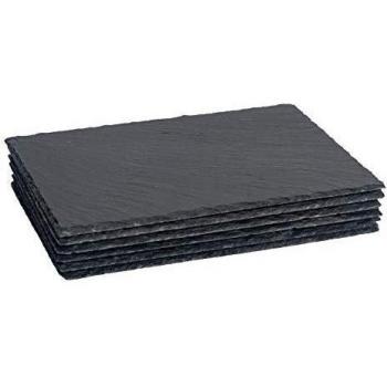 Natural Slate Placemats in Grey