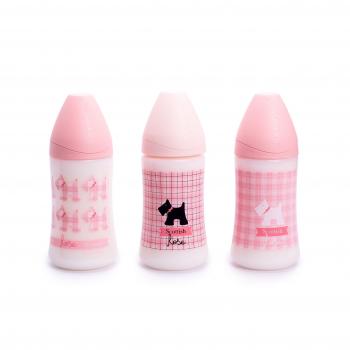 Biberon Suavinex Rosa 270ml Silicone