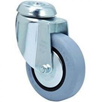 Rueda de Goma Inyectada Ø 60 mm para Muebles
