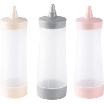 3 Pcs BBQ Sauce Squeeze Bottles