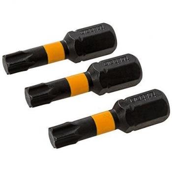 Silverline 3-Pk Torx Impact Screwdriver Bits T27 25mm