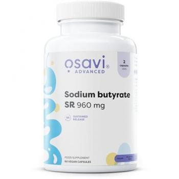 Cápsulas Veganas de Sódio Butirato SR 960mg