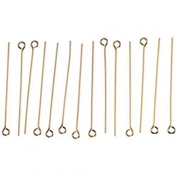 Gold Diameter 0.60 mm Eye Fastener – 35 mm