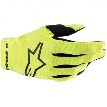 Crosshandschuhe Alpinestars Radar Gelb Fluo-Schwarz Kinder 2XS