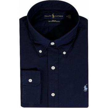 Polo Ralph Lauren Slim Fit Herrenhemd in Blau, Größe M
