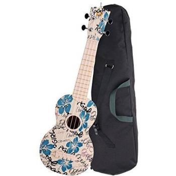 Classic Cantabile BeachBuddyHula-Holiday Sopran Ukulele aus ABS Material