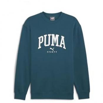 Sudadera de cuello redondo PUMA SQUAD Hombre PUMA Cold Green M