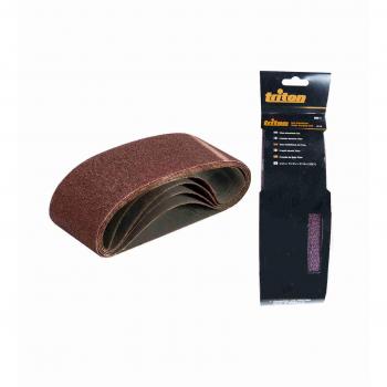 Schleifbänder Triton TAS80G 76 x 553 mm K80 5 Stück