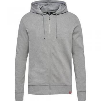 Felpa Hummel con zip e cappuccio
