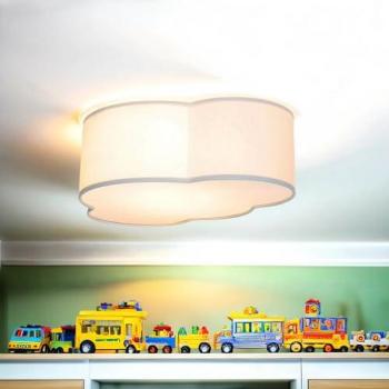 Wolkenlampe Stoff Deckenleuchte 41 cm E27 für Kinderzimmer