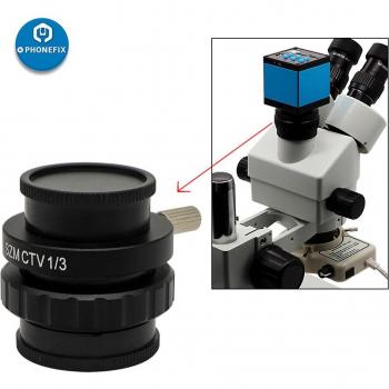 Objectif C-Mount 0.3X 0.5X 0.35X pour Microscope Numérique