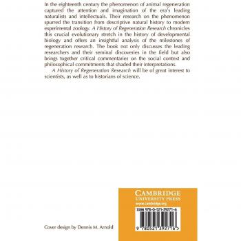 Ingles otros  a hist of regeneration research hb  cambridge