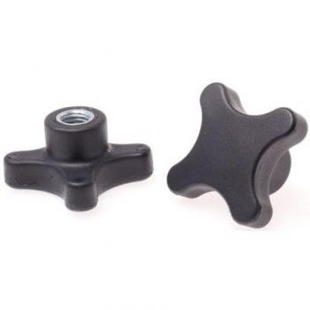 Pomo de Apriete M12 RS PRO en Negro